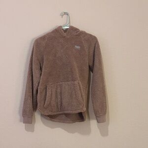 Cozy Pink Sherpa Hoodie